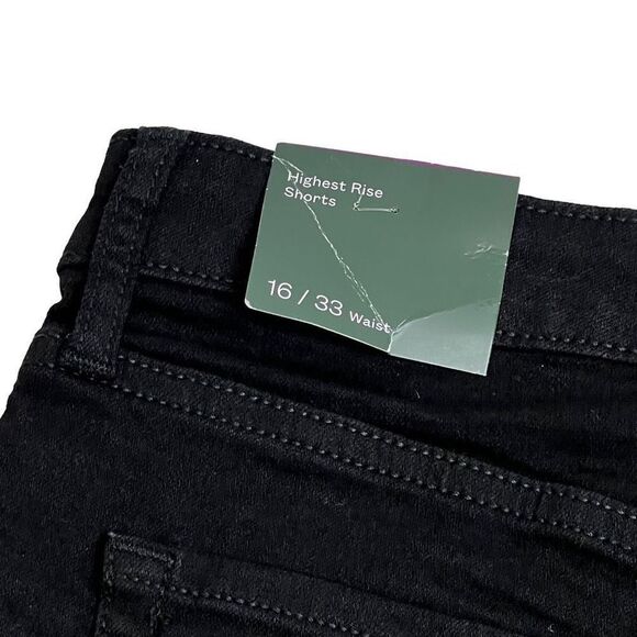 Wild Fable NWT black highest rise shorts size 16 - Picture 9 of 16